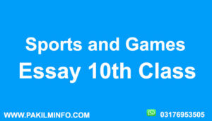 Sports and Games Essay