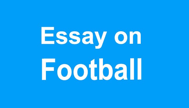 Essay on Football
