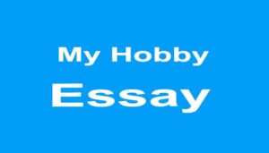 My Hobby (Reading) Essay
