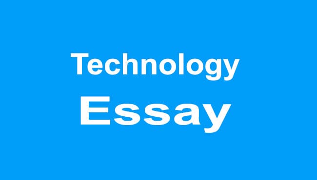 Technology Essay in English