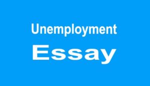 Unemployment Essay