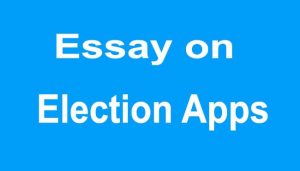 Essay on Election Apps