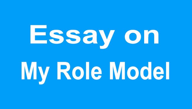 Essay on My Role Model
