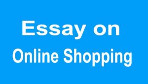 Online Shopping Essay