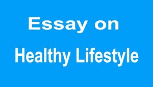 Healthy Lifestyle Essay