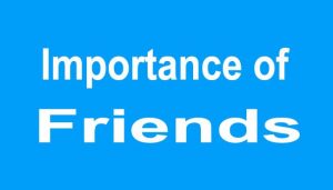 Importance of Friends in our Life Essay