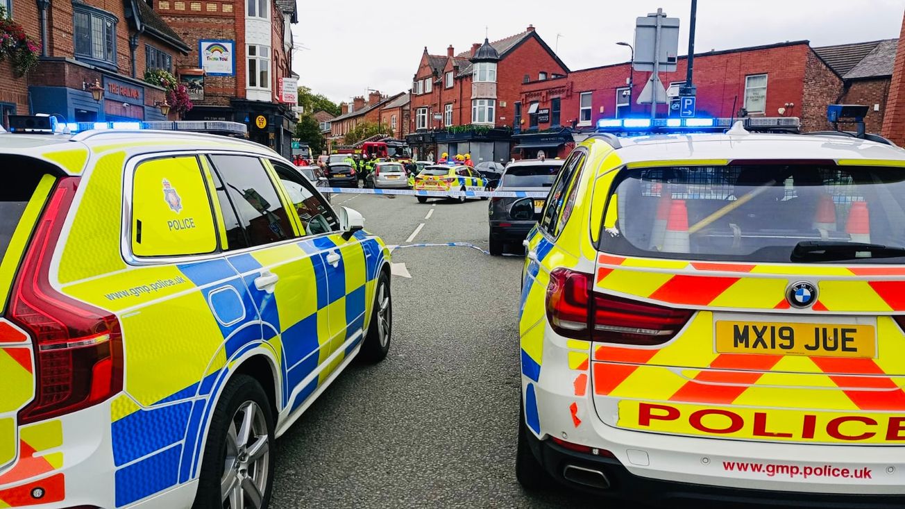 police incident in Altrincham today
