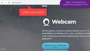Iriun Webcam