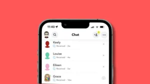 what does the x mean on snapchat