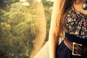 Stylish Hidden Face Cute Girl Images