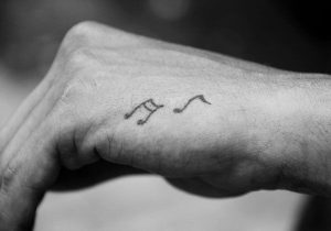 Hand Small Tattoos for Men
