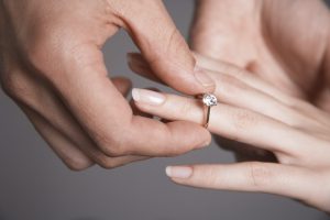 Promise ring Middle Finger